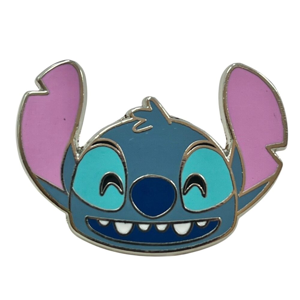 Disney Lilo & Stitch Emoji Blitz Laughing Smiling Pin Trading Pin 2017 Enamel